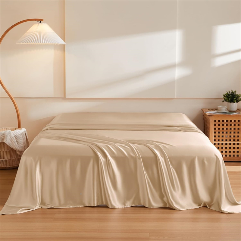 Silk Sheet Set - 1 adet dut ipek düz çarşaf