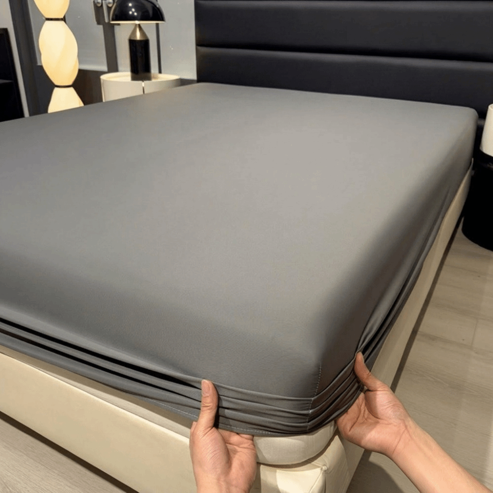 Silk Sheet Set - Nefes alabilen buz ipek soğutma çarşafı