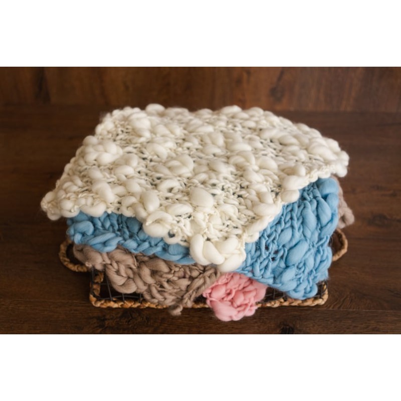 Kalın Örgü Merinos Bebek Batta - Throw Blanket Chunky Knit incelemesi ve fiyatı