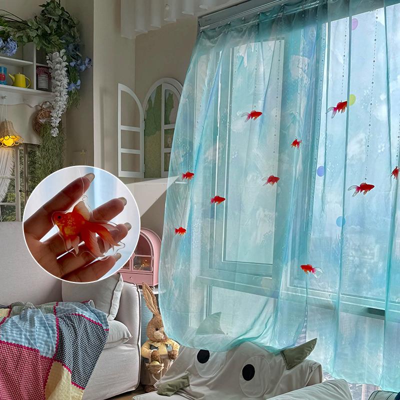 Açık Mavi Katı Şeffaf Vual Pen - Curtain Sheer Voile incelemesi ve fiyatı