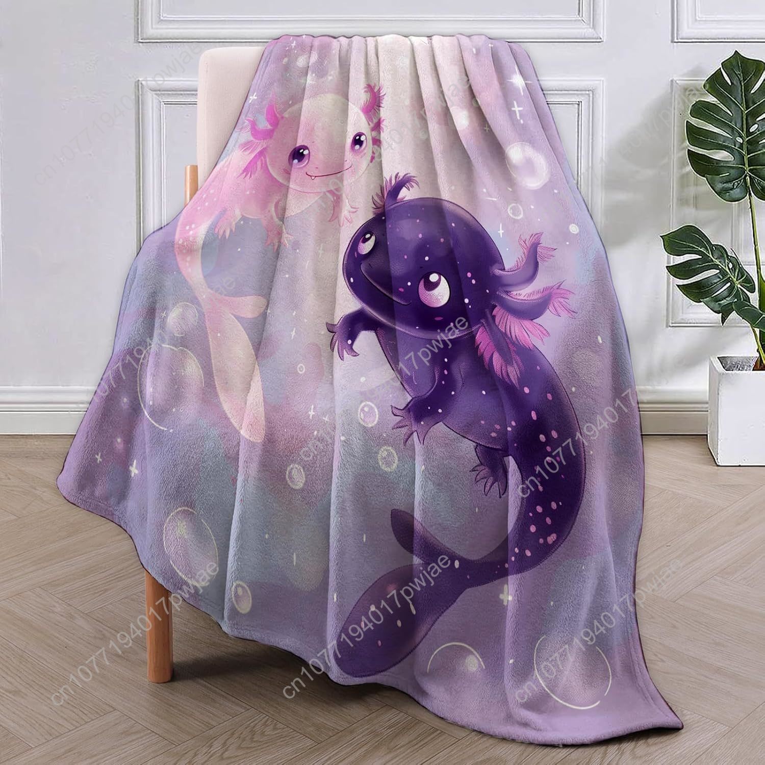 Axolotl Battaniyesi Sevimli Ax - Home Of Textiles incelemesi ve fiyatı