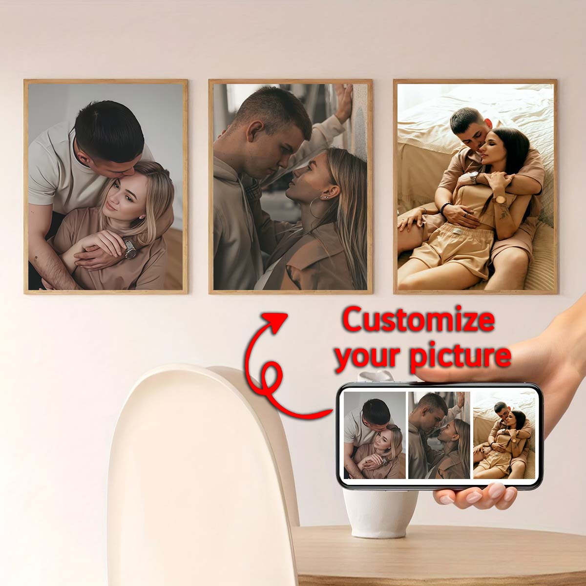 Triptik - 2D özel fotoğraf ahş - Home Of Textiles incelemesi ve fiyatı
