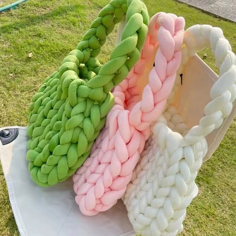 500G Süper Kadife Tıknaz Iplik - Throw Blanket Chunky Knit incelemesi ve fiyatı