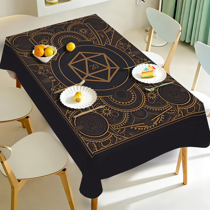 Steampunk Siyah Altın Dişli De - Home Of Textiles incelemesi ve fiyatı