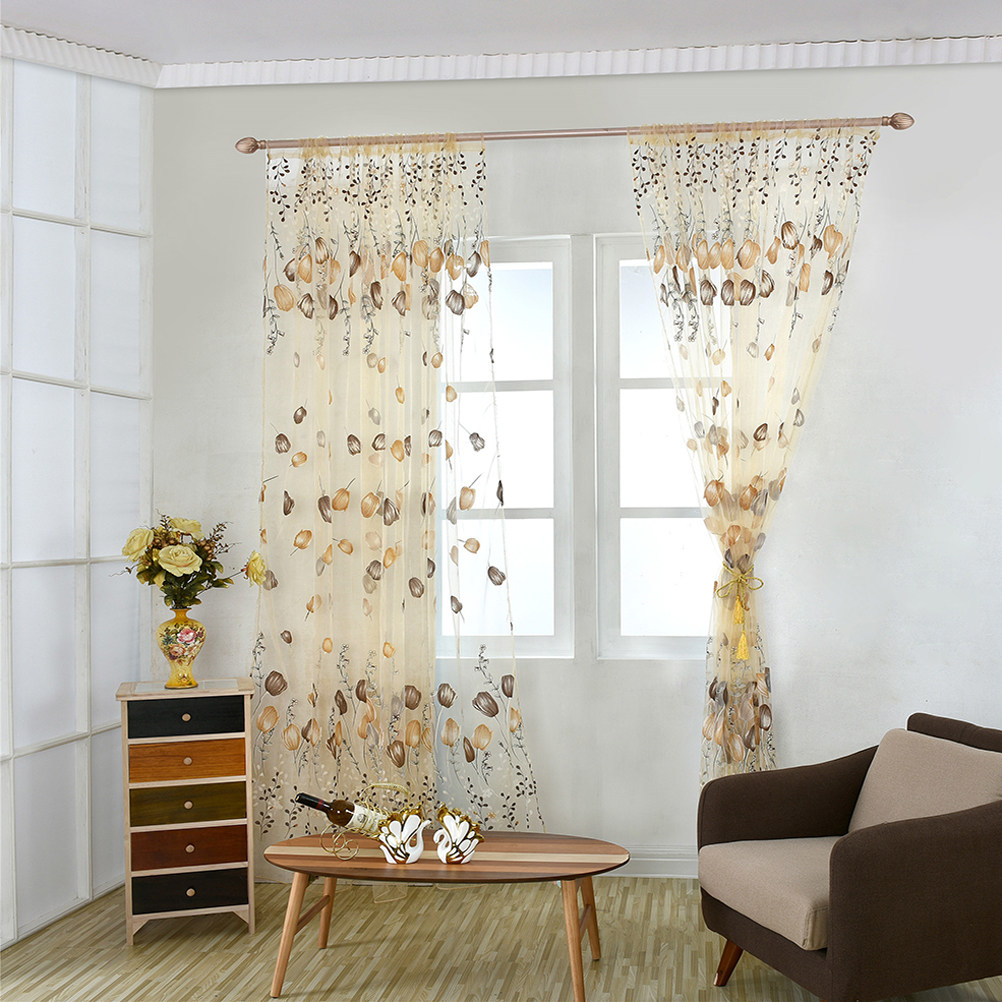 100x200 cm Lale Vual Perdeler  - Curtain Sheer Voile incelemesi ve fiyatı