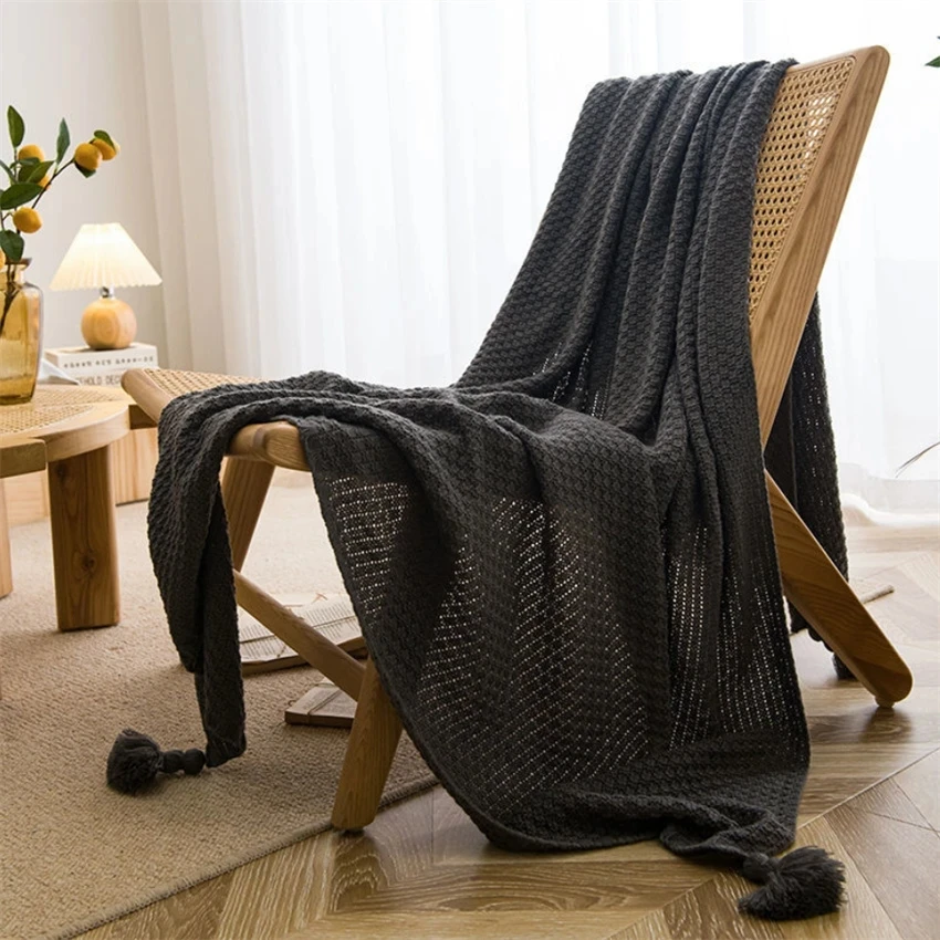 Yatak Kanepe Kanepe için İskan - Throw Blanket Chunky Knit incelemesi ve fiyatı
