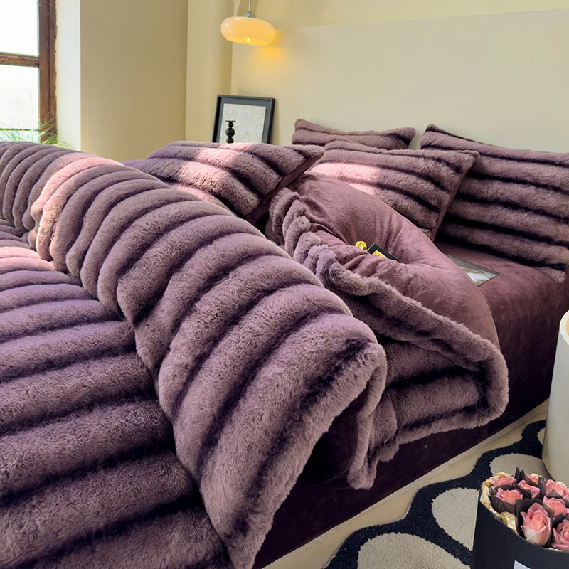 Tavşan kadifesi süt kadifesi k - Bed Sheet Microfiber incelemesi ve fiyatı