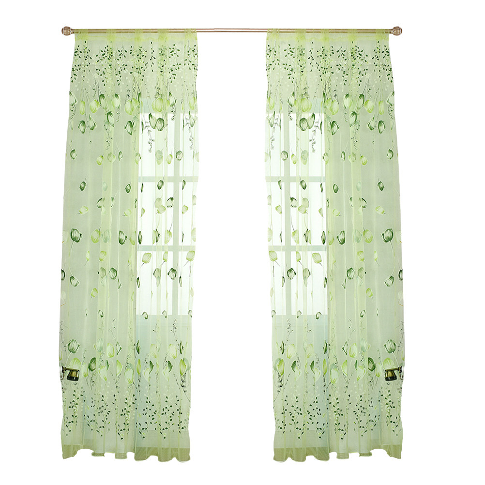 100 X200cm Vual Perdeler Kapı  - Curtain Sheer Voile incelemesi ve fiyatı
