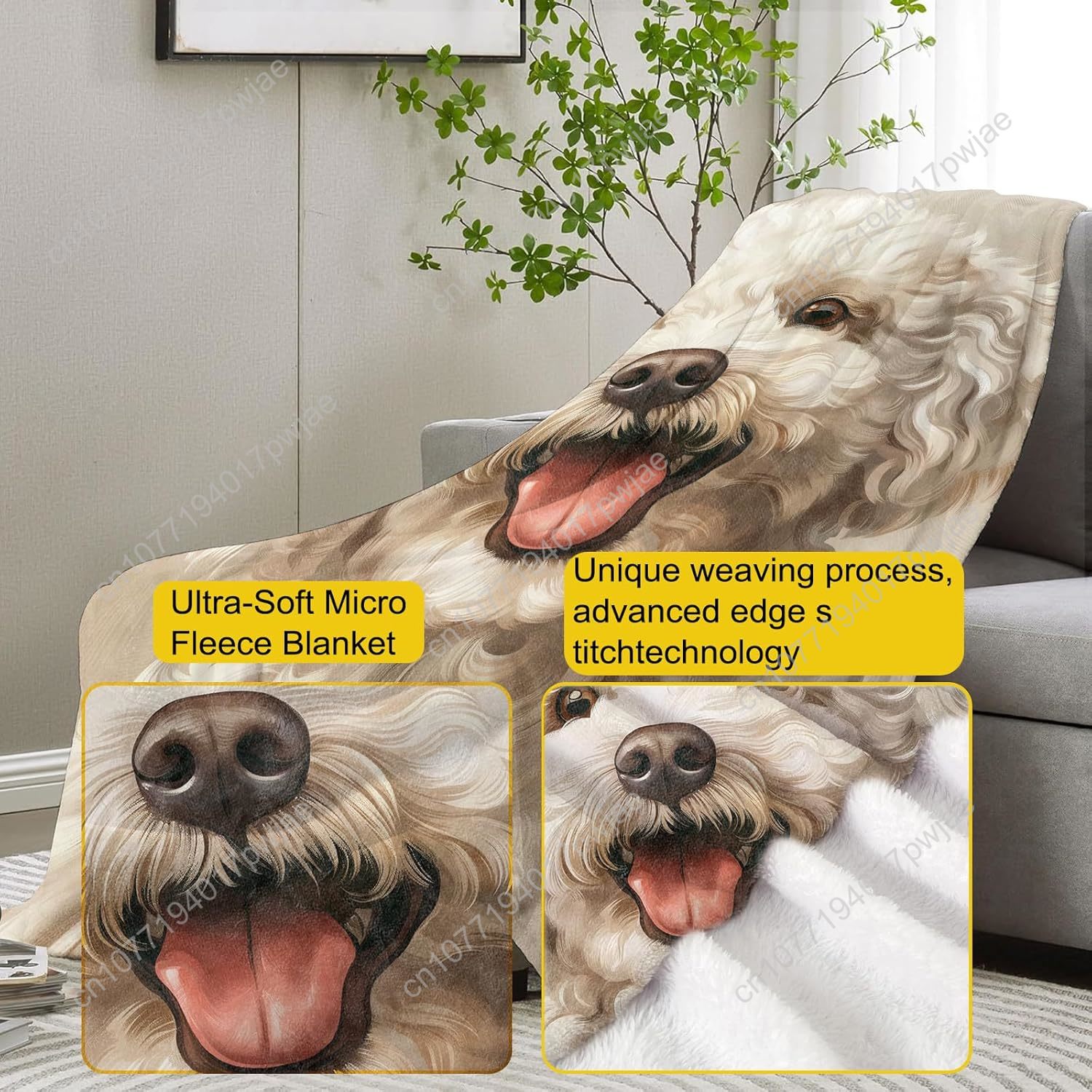 Neşeli Kaniş Portre Battaniyes - Home Of Textiles incelemesi ve fiyatı